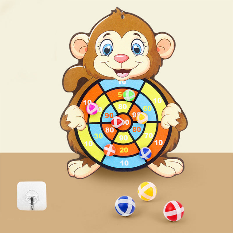 Cartoon Animal Dart Board Toy