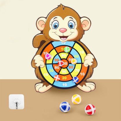 Cartoon Animal Dart Board Toy