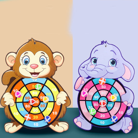 Cartoon Animal Dart Board Toy