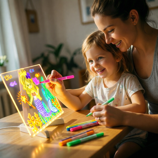 The Clever Cub - LED Note Board