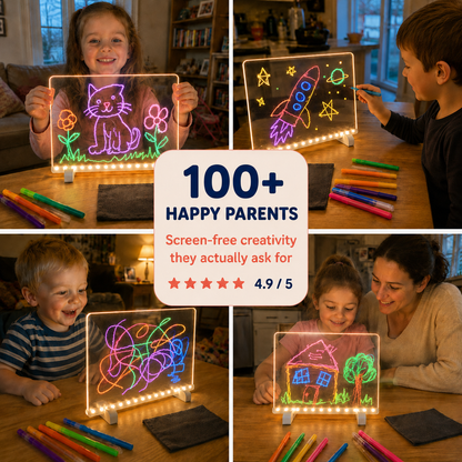 The Clever Cub - LED Note Board
