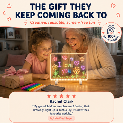 The Clever Cub - LED Note Board