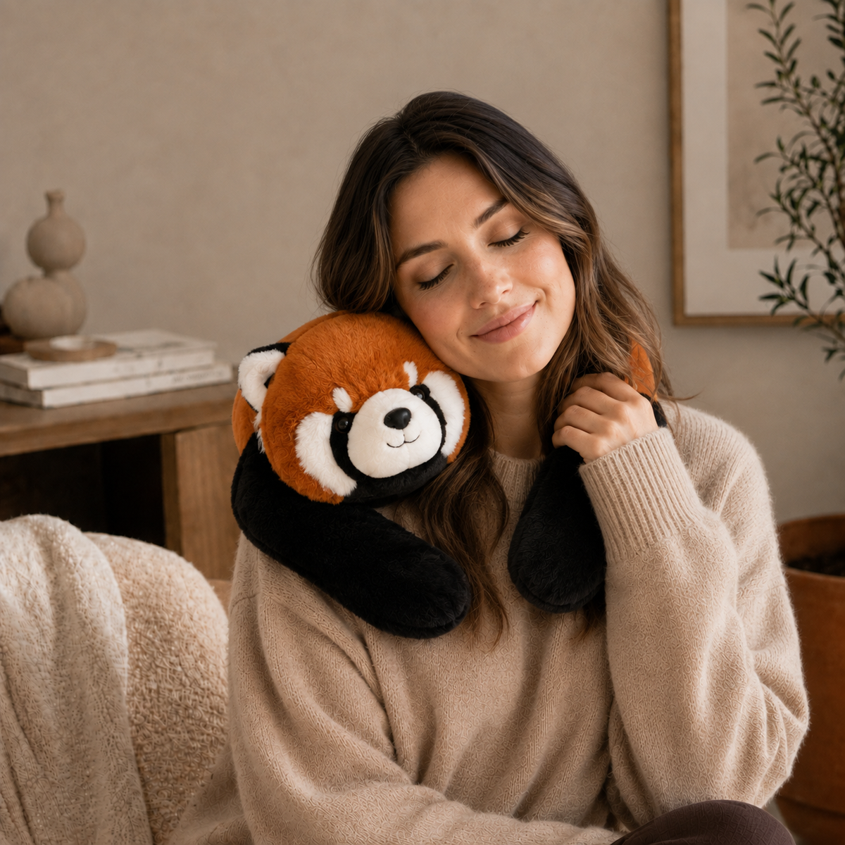 Ruby The Red Panda Weighted HugBud™