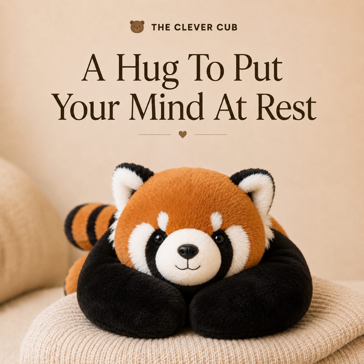 Ruby The Red Panda Weighted HugBud™