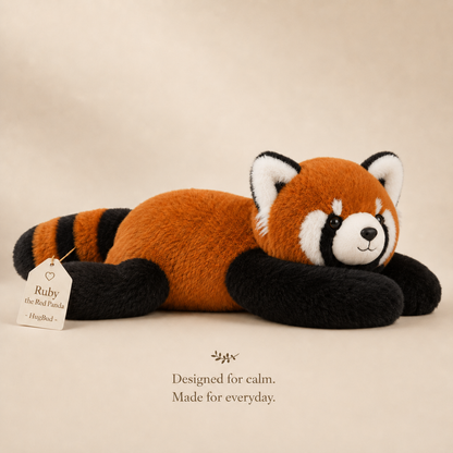 Ruby The Red Panda Weighted HugBud™