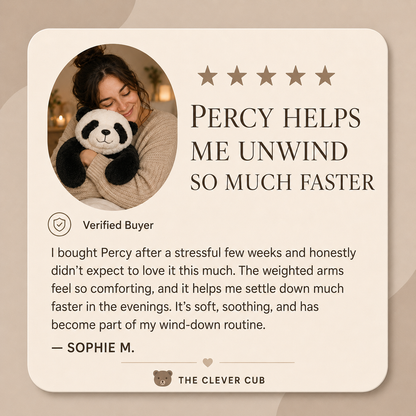 Percy The Panda Weighted HugBud™