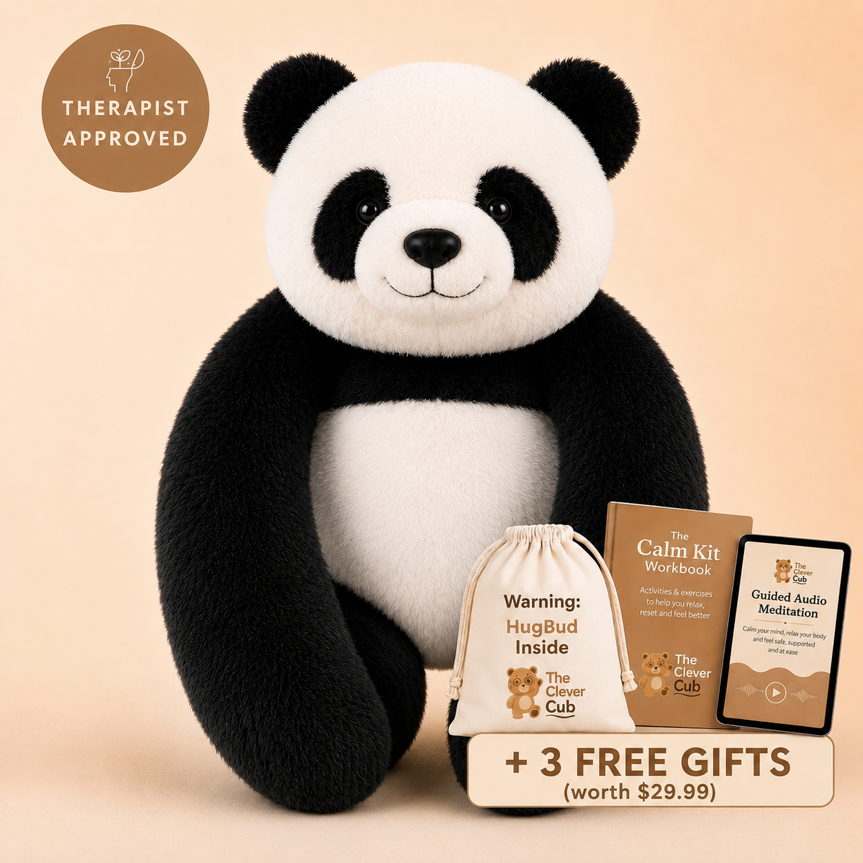 Percy The Panda Weighted HugBud™