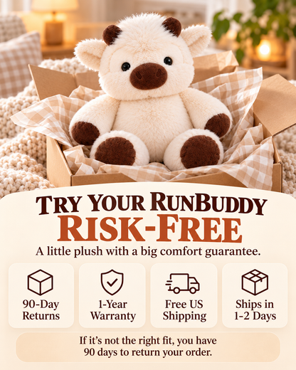 Running Highland Cow Plushie