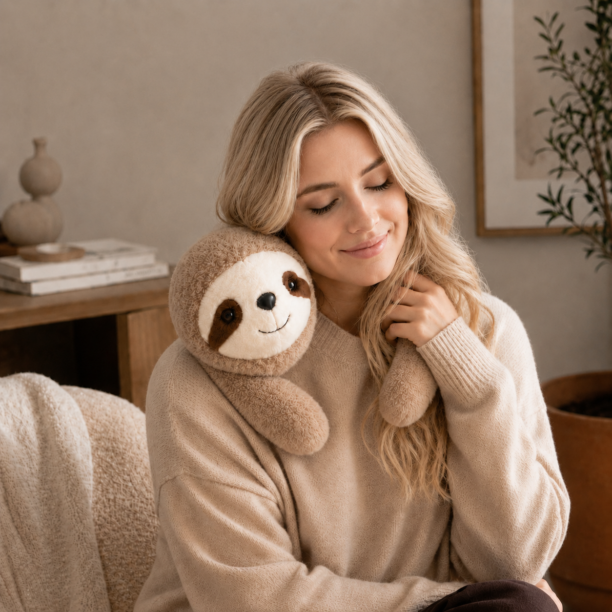 Sunny The Sloth Weighted HugBud™