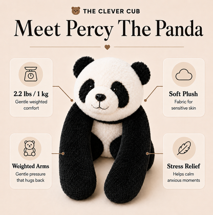 Percy The Panda Weighted HugBud™