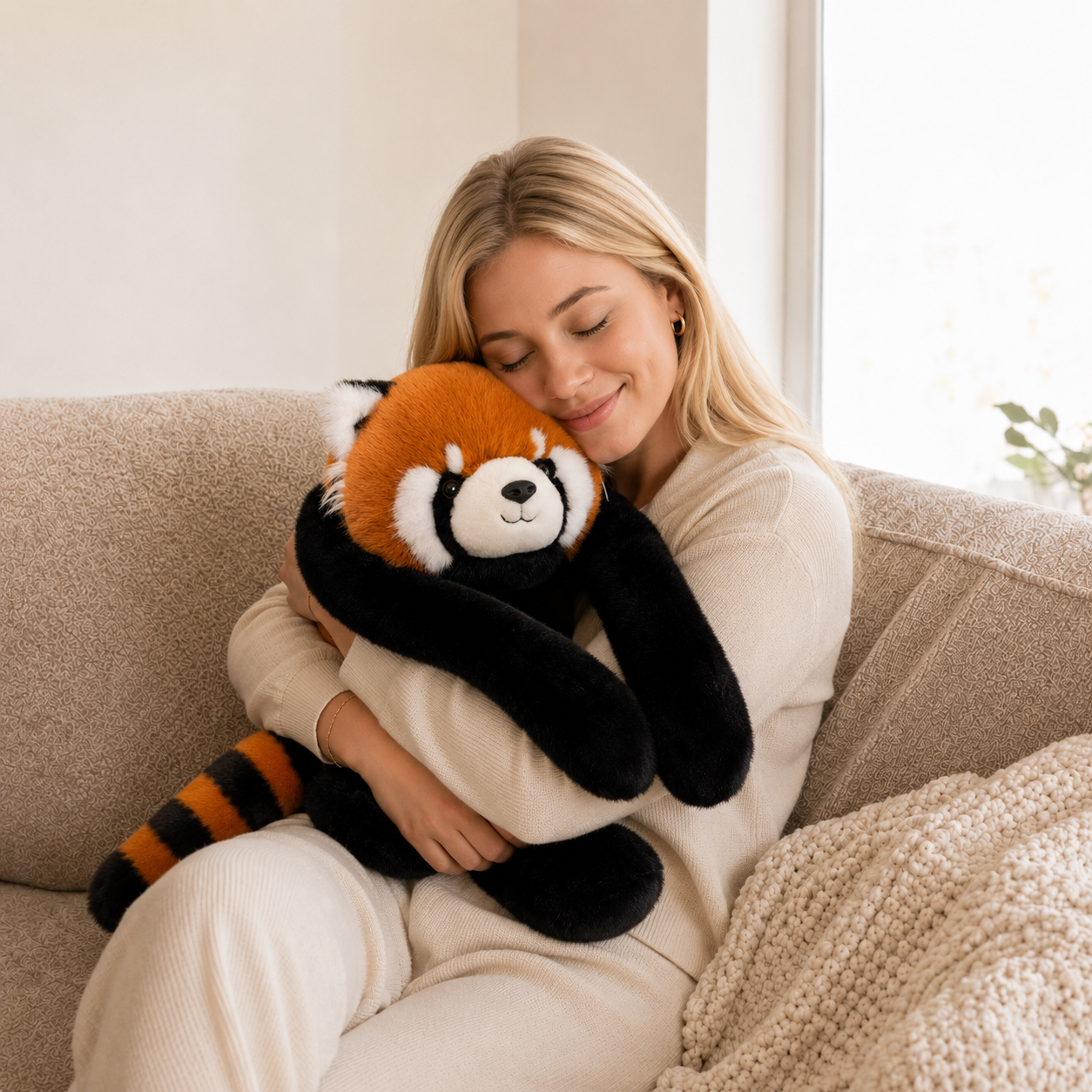 Ruby The Red Panda Weighted HugBud™