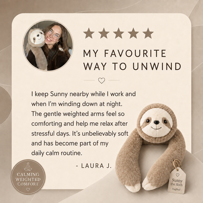 Sunny The Sloth Weighted HugBud™