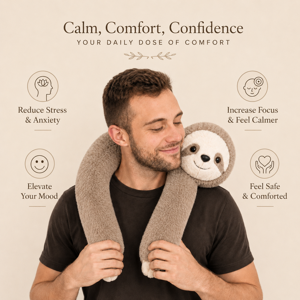 Sunny The Sloth Weighted HugBud™