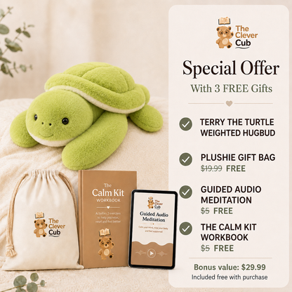 Terry The Turtle Weighted HugBud™