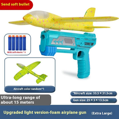 Catapult Bubble Plane Launch Gun Toy