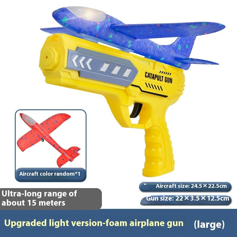 Catapult Bubble Plane Launch Gun Toy
