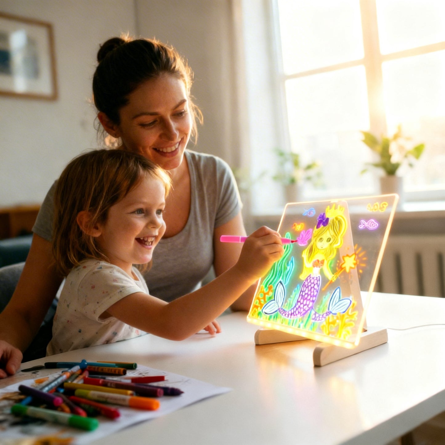 The Clever Cub - LED Note Board